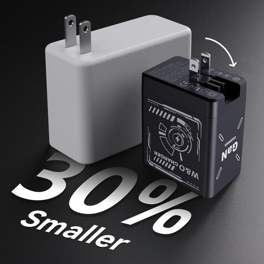 W&O GaNMax™ 120W 2-in-1 Fast Charger
