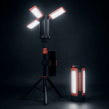 3-Head LED Work/Camping Light