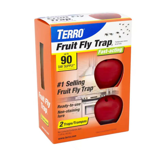 [2 Pack] Fruit Fly Trap - Highly Effective Indoor Trap